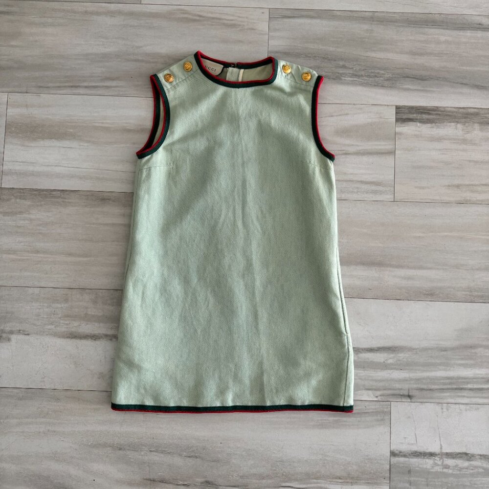 Gucci Light Green Dress Women Size 42 - Picture 1 of 14
